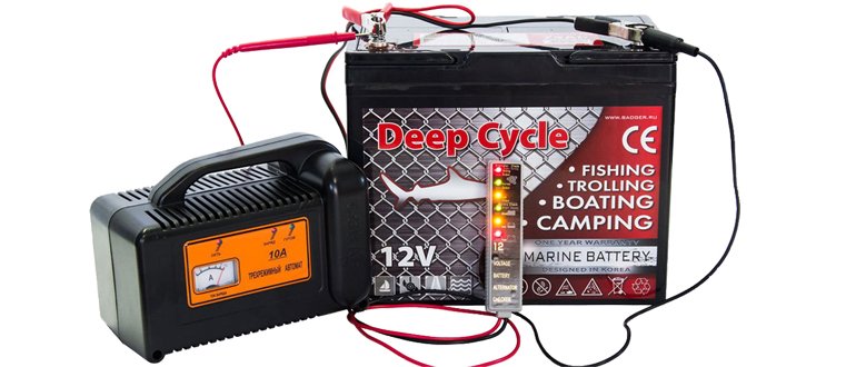 Nabíjení gelové baterie